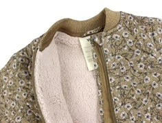 Wheat caramel anemones termojakke Helga